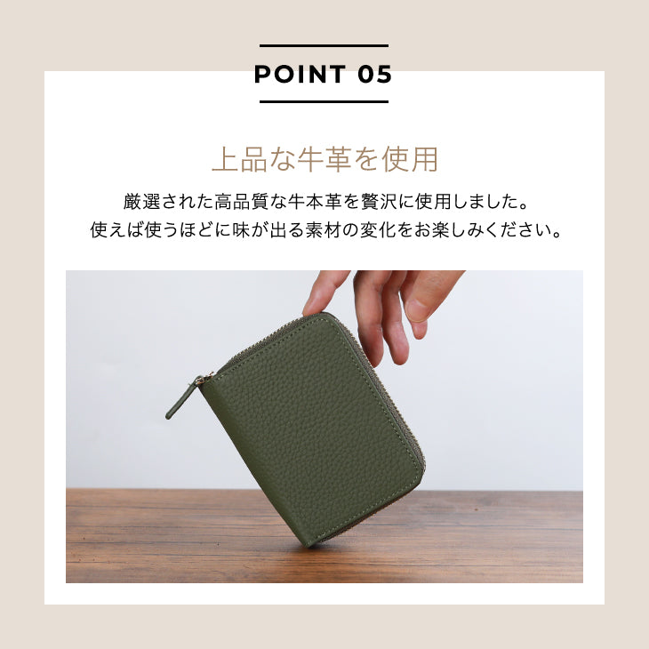 じゃばらカード入れ付き 二つ折り財布 レディース 本革 スキミング防止 ラウンドファスナー コインケース 小銭入れ 札入れ コンパクト おしゃれ 2ポケット 20代 30代 40代 50代 60代 ギフト プレゼント 誕生日 母の日 敬老の日 お祝い