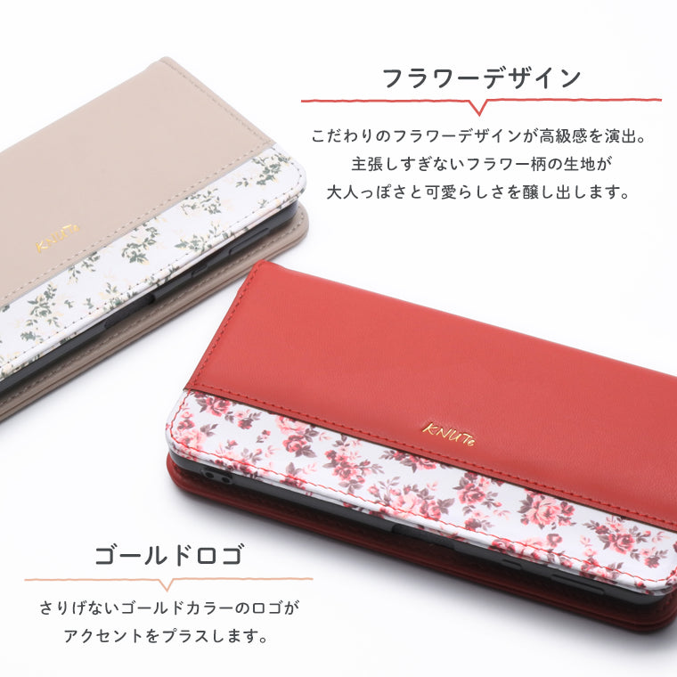 BASIO active3 ケース 手帳型 花柄 ベルト無し BASIO active3 KYG04 スマホケース ベイシオアクティブ3 カバー フラワー 誕生日 母の日 レディース かわいい