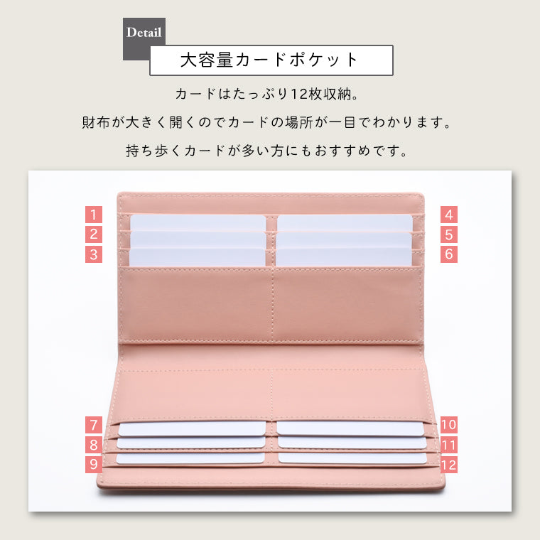 長財布 レディース 薄い クロコ柄 財布 大容量 使いやすい 軽量 小銭入れ カード入れ 札入れ 薄型 ベルト付き おしゃれ スマート サイフ 20代 30代 40代 50代 プレゼント 母の日 就職祝い 誕生日 クロコダイル調 かわいい