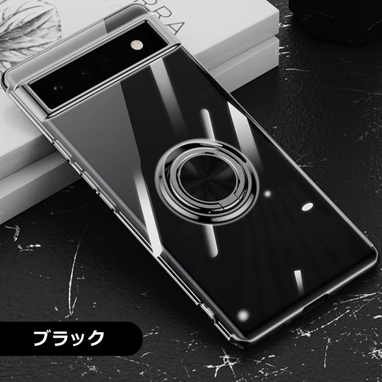 Google Pixel 8a スマホケース Pixel 7a 6a ケース リング付き メッキ クリアTPU カバー Pixel7a 8a ピクセル7a ソフト Google Pixel8a スマホカバー pixel6a スタンド ストラップホール スマホカバー リング 韓国 サイドメッキ 耐衝撃 グーグル