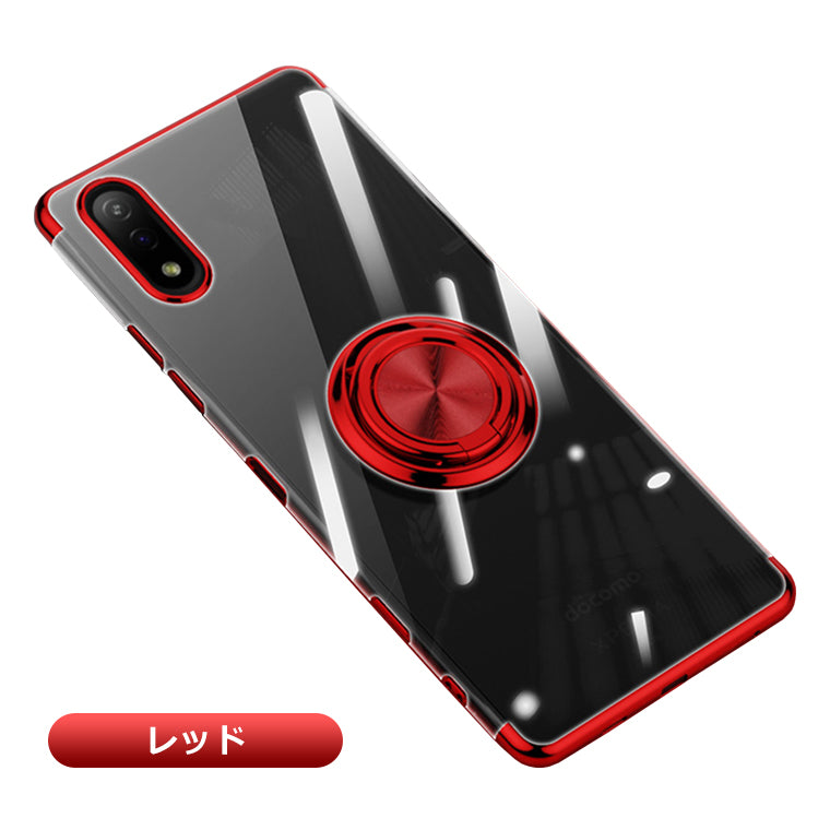 Xperia5 III Xperia Ace II ケース リング付き メッキ クリアTPU カバー Xperia 10 III 1 III スマホケース Lite SO-53B SOG05 SO-51B SOG03 SO-41B SO-52B SOG04 エクスペリア ace2 マーク3 スタンド ストラップホール スマホカバー リング 韓国 サイドメッキ 耐衝撃