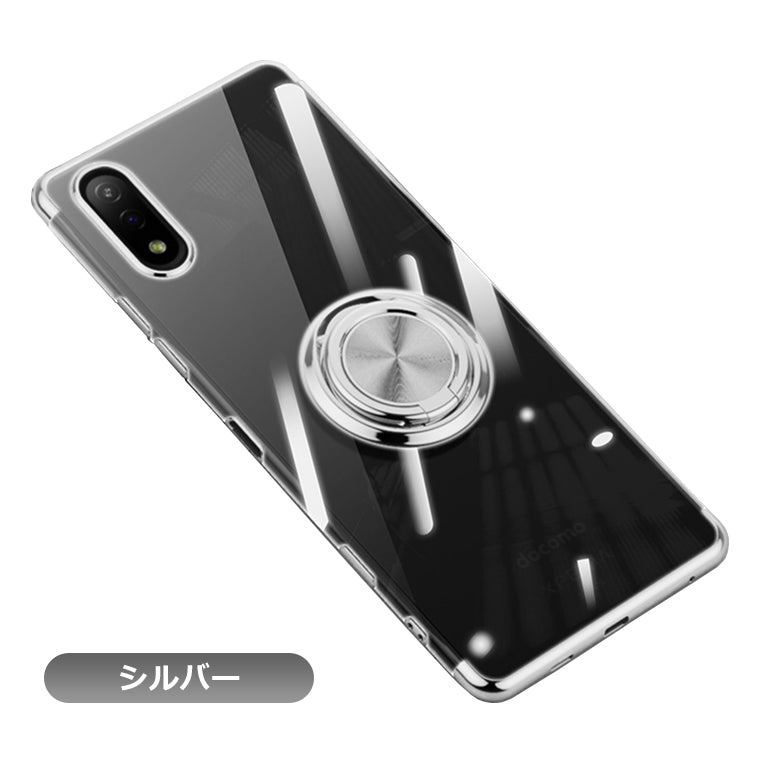 Xperia5 III Xperia Ace II ケース リング付き メッキ クリアTPU カバー Xperia 10 III 1 III スマホケース Lite SO-53B SOG05 SO-51B SOG03 SO-41B SO-52B SOG04 エクスペリア ace2 マーク3 スタンド ストラップホール スマホカバー リング 韓国 サイドメッキ 耐衝撃