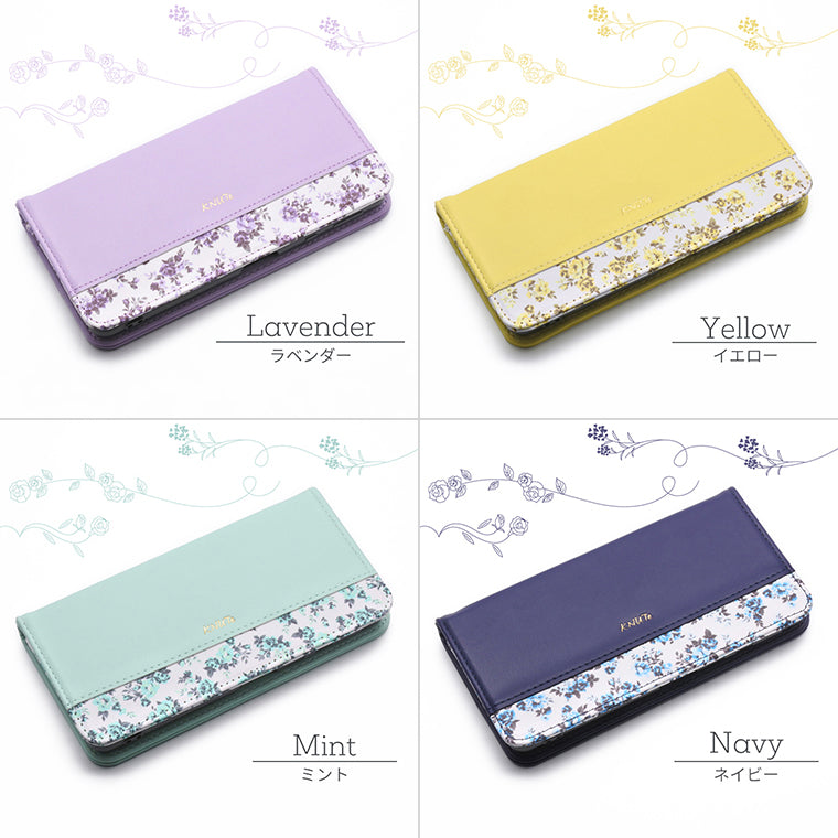 iPhone SE 第3世代 第2世代 iPhone 17 16e 16 15 14 ケース 手帳型 花柄 iPhone SE2 SE3 スマホケース ベルトなし iPhone8 カバー iPhone15 7 16 17 16e アイフォン スマホカバー マグネット おしゃれ 手帳 プレゼント レディース ホワイトデー 母の日 誕生日 KNUTe