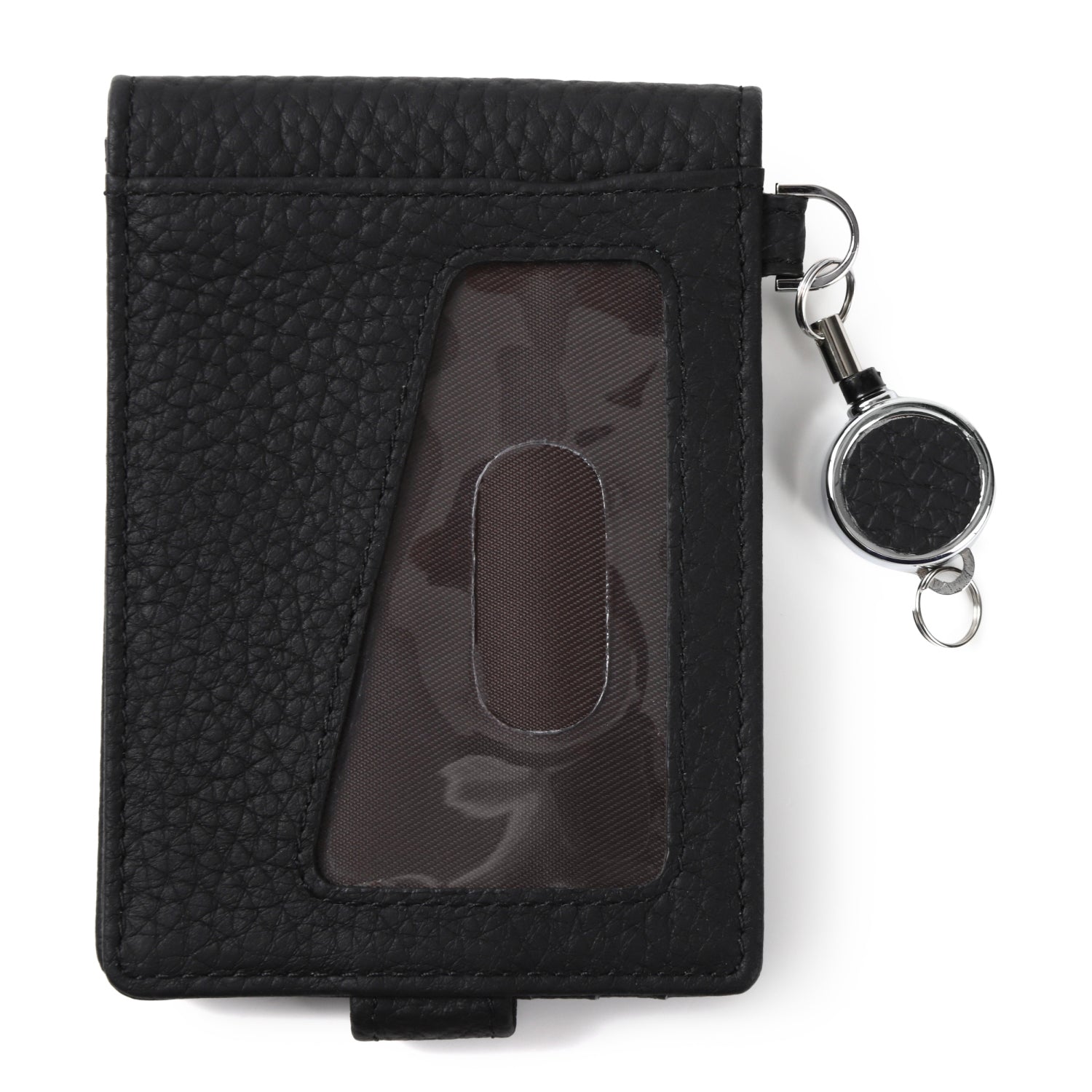 【新品未使用】二つ折り財布 パスケース 定期入れ IDケース レディース　グレー