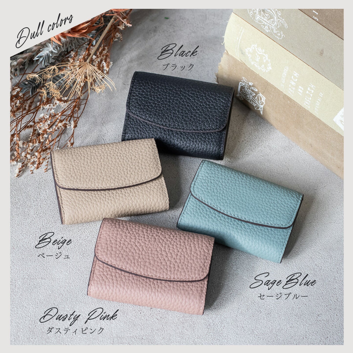 本革 三つ折り ミニ財布 カード入れ 財布 コンパクト 札入れ 小銭入れ レディース メンズ ミニ かわいい シンプル 小型 おしゃれ カード ボックス型小銭入れ