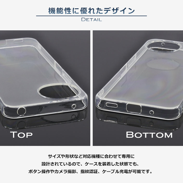 AQUOS wish6 ケース wish6 A604SH A603SH SH-M36 スマホケース アクオス カバー クリア TPU 透明 ウィッシュ6 楽天モバイル Softbank Y!mobile SIMフリー