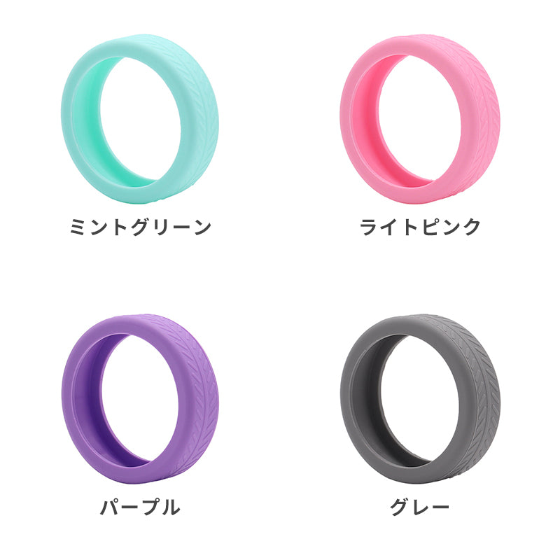 スーツケース キャスターカバー 8個セット シリコン 騒音軽減 キズや汚れ防止 交換用 タイヤカバー 滑り止め 傷 振動 防音 車輪カバー 水洗いOK 旅行 キッズ キャリーバッグ