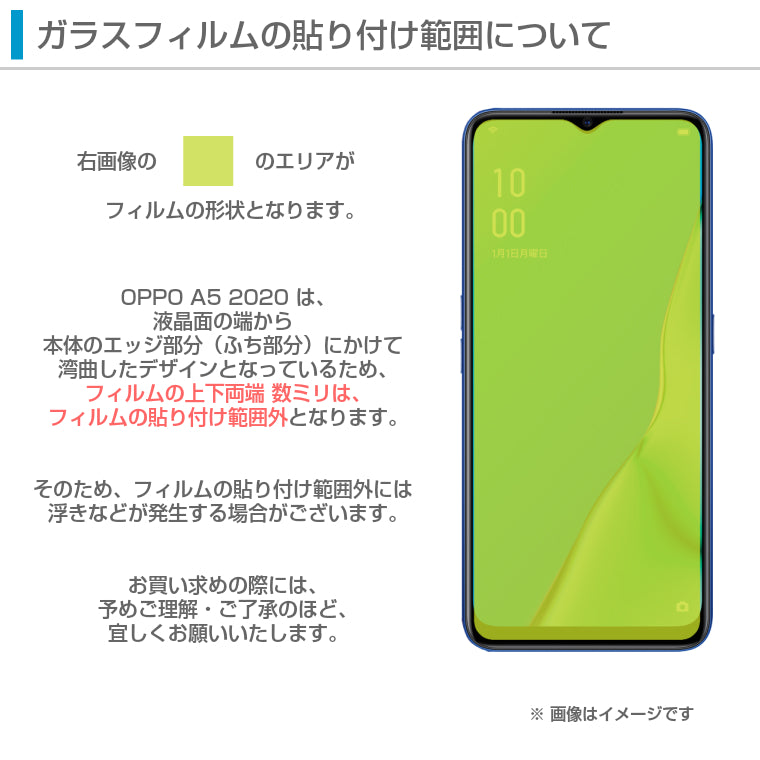 OPPO A5 2020 Green 純正カバー・画面保護フィルム付スマートフォン/携帯電話